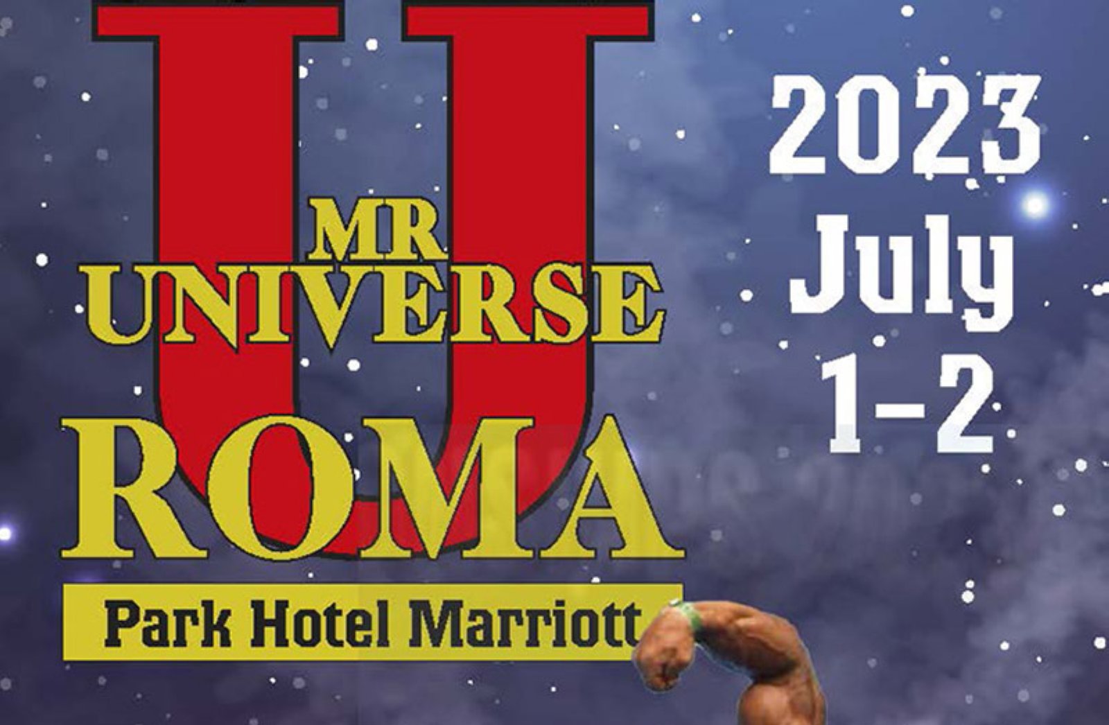 Inscripción al Mr. Universo Italy 2023, 1 y 2 de Julio