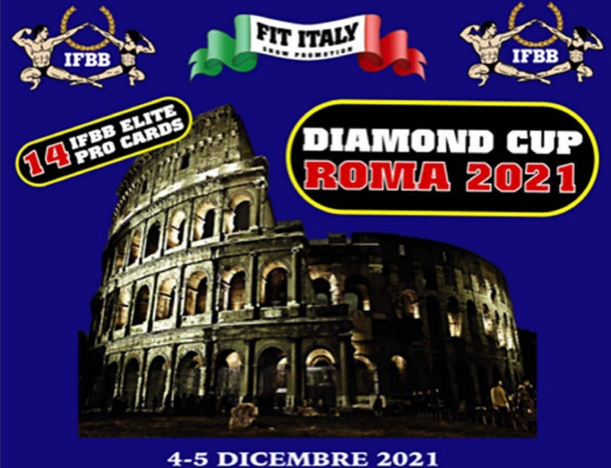Listado de españoles para el IFBB Diamond Cup Roma