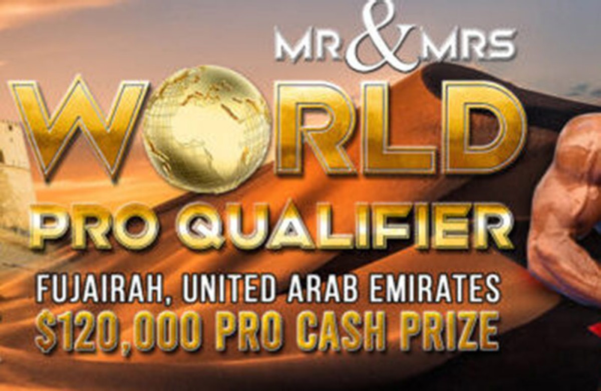 Inscripción a IFBB MR AND MRS WORLD IFBB Elite Pro Qualifier 2022