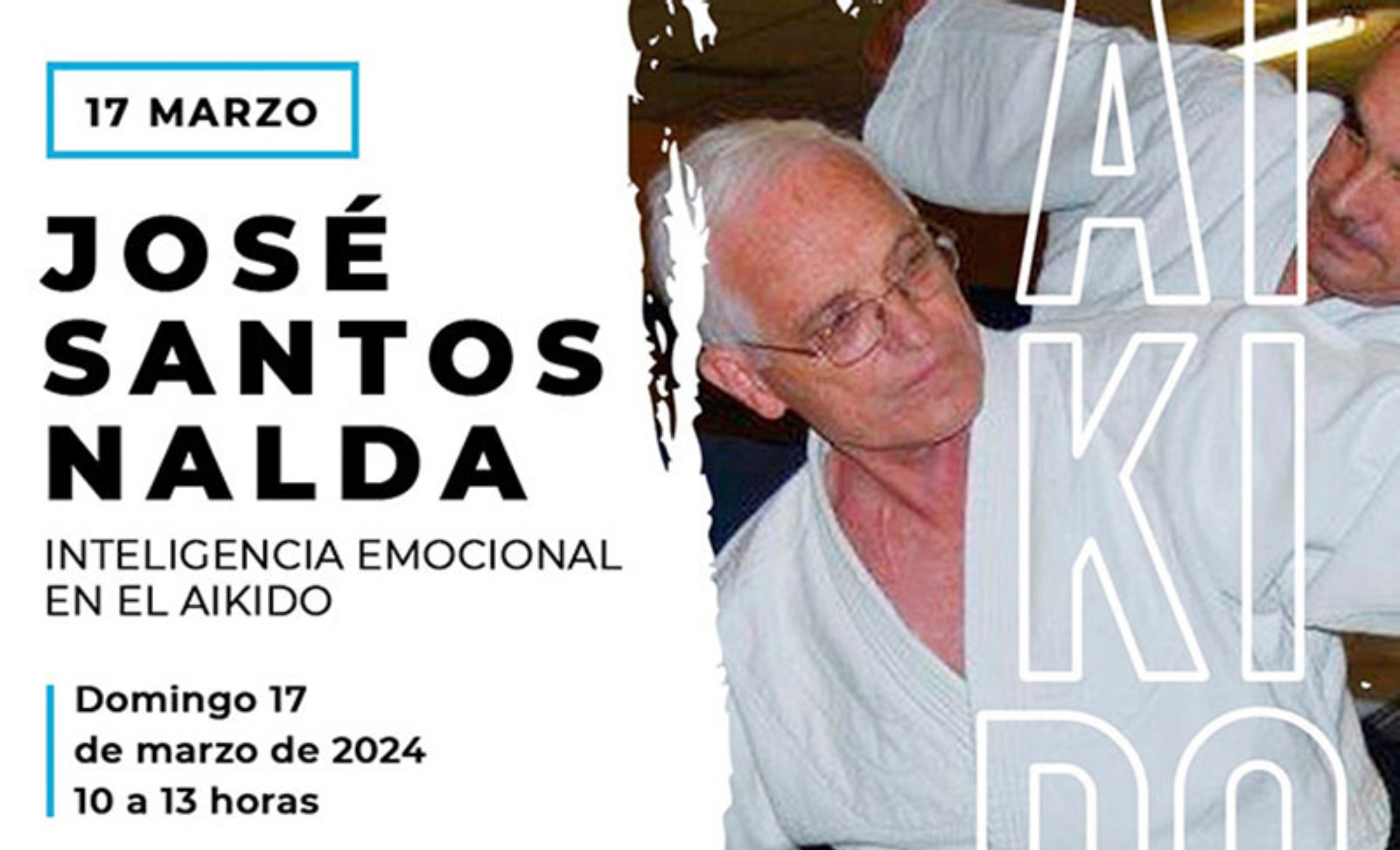 Inteligencia emocional en el Aikido con J. Santos Nalda 2024