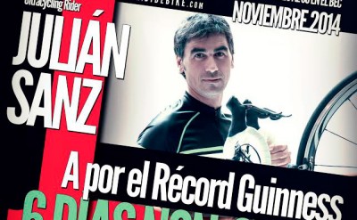 Julián Sanz intentará batir un récord guiness