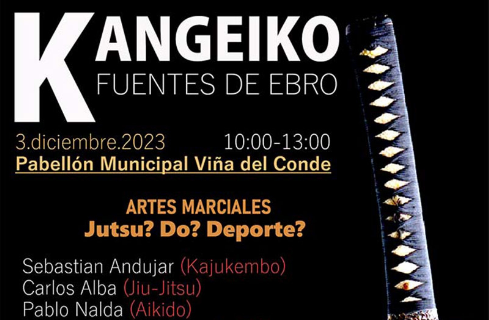 Kangeiko de Artes marciales en Fuentes de Ebro (Zaragoza)