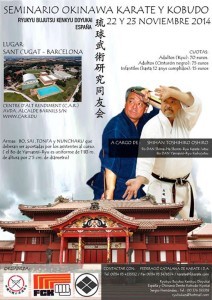 Karate y Kobudo. Mtro. Toshihiro Oshiro