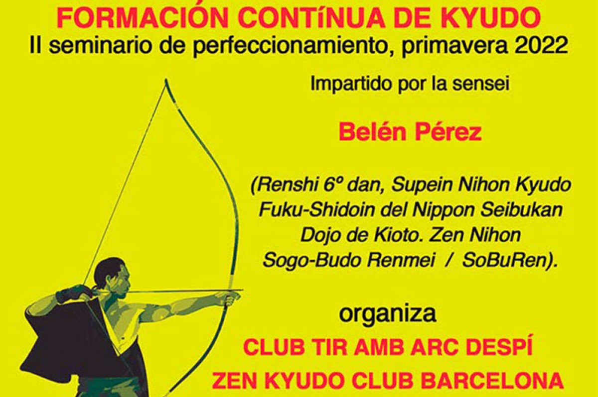 Kyudo: seminario en Barcelona
