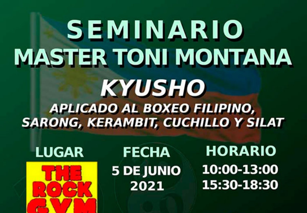 Kyusho: Seminario con master Toni Montana