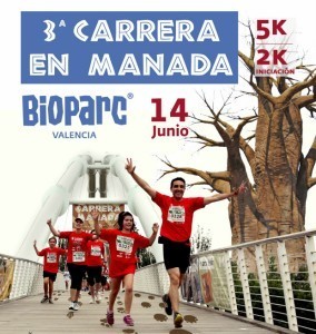 La 3ª Carrera en Manada – Bioparc Valencia en junio