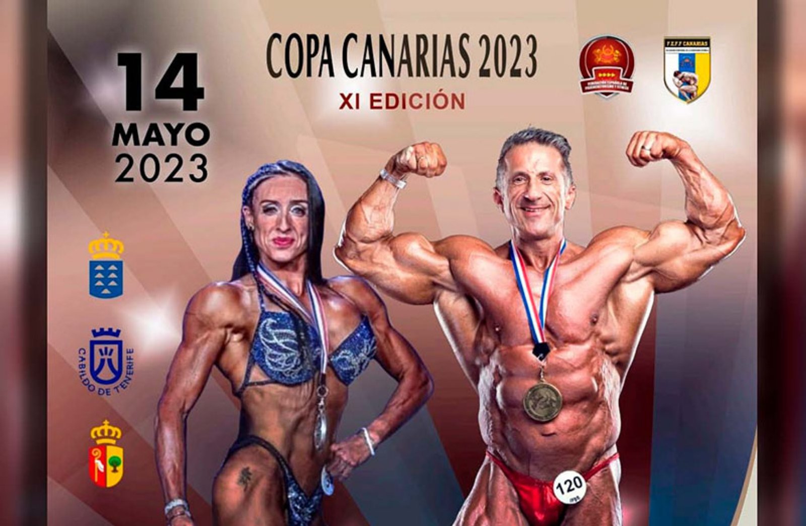 La Copa Canarias de fitness y fisicoculturismo.2023