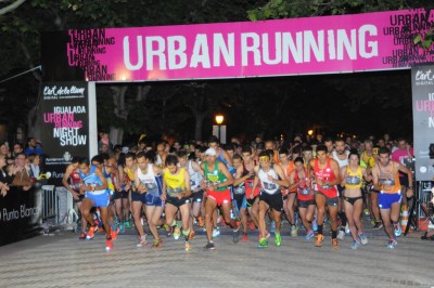 La Igualada Urban Running más animada llena las calles 