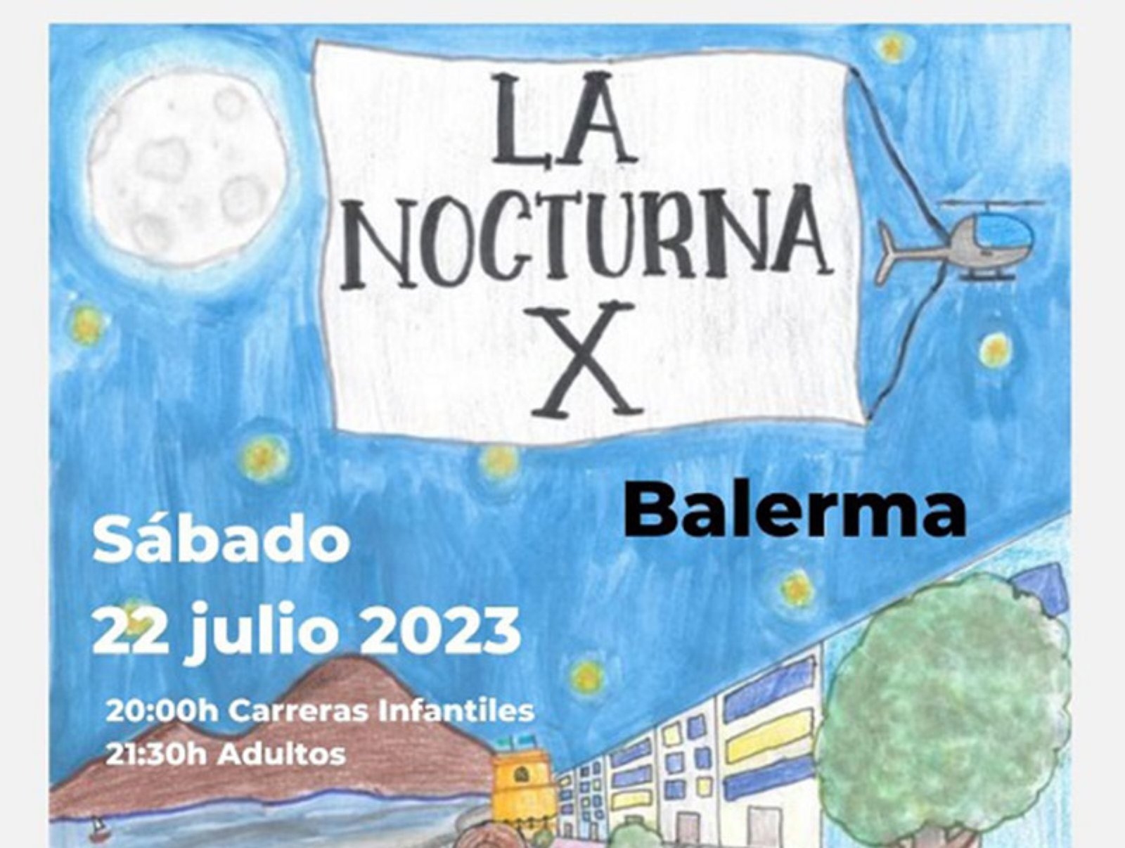 La X Edición de La Carrera Nocturna de Balerma 2023