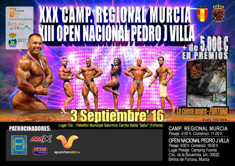Los Campeonatos en Murcia en Septiembre