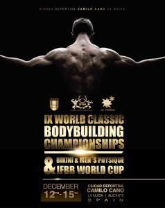 Nuevo programa de los IX Campeonatos del Mundo IFBB