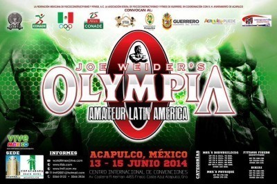 Resultados del Olympia Amateur de Mexico