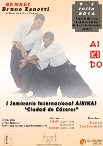 Seminario de Aikido en Cceres