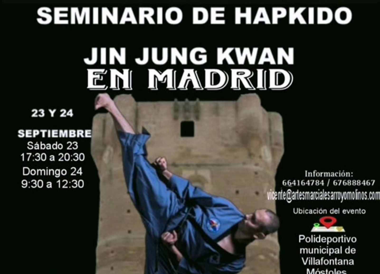 Seminario de Hapkido en Madrid