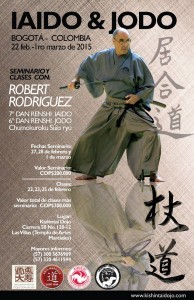 Seminario de Iaido & Jodo con Robert Rodriguez