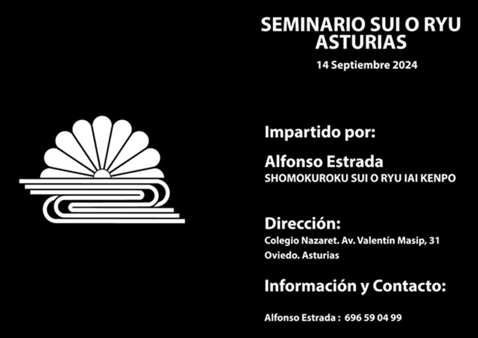 Seminario de Sui o Ryu en Asturias 2024