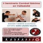 Curso de Eskrima con guro L&aacute;zaro Talaya