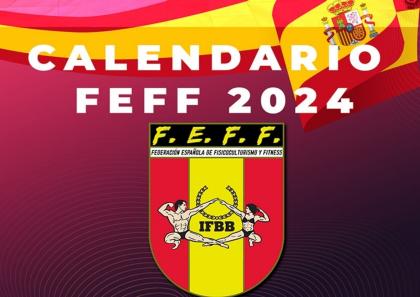 Calendario provisional de la FEFF para 2024