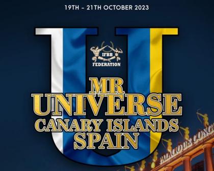 FBB Mr. Universe Canary Islands Spain 2023