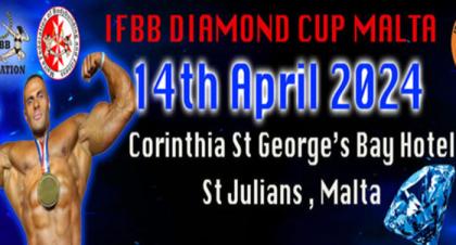 Inscripción IFBB Diamond Cup Malta 2024