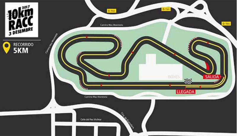 10kmRACC 2017 Circuit Barcelona-Catalunya