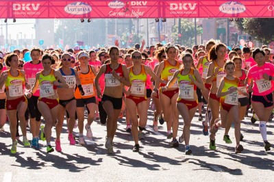 11.000 mujeres en la Carrera de la mujer de Valencia
