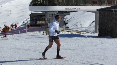  Josef Ajram recorre 48 km sobre nieve en el 7 mountains de Grandvalira