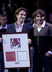 Carlos Moya homenajeado en Londres