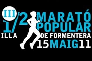 Record de participación en el medio maratón de Formentera 