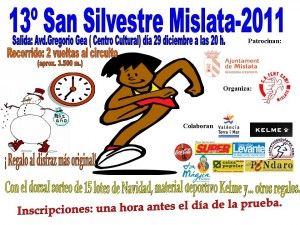 XIII San Silvestre Mislata 2011 el 29 de Diciembre