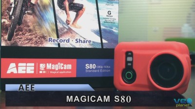 AEE MagiCam S80: La cámara de acción sumergible sin carcasa
