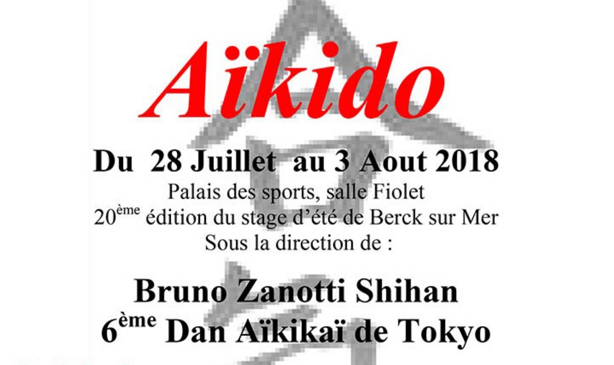 Aikido: Bruno Zanotti en Berck (Francia)