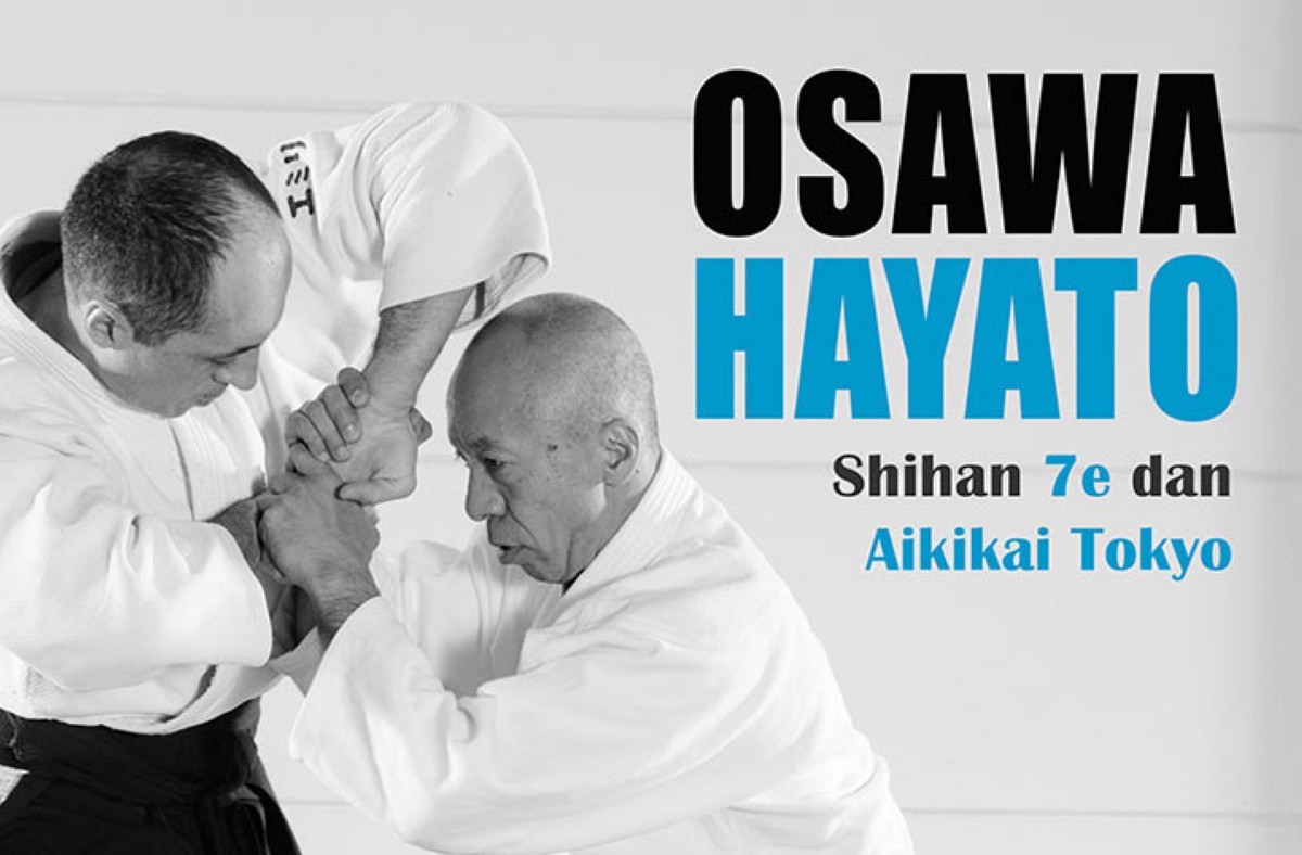 Aikido con Hayato Osawa, shihan, 7º dan