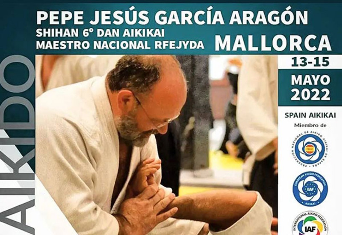 Aikido en Mallorca con Pepe Jesús García Aragón