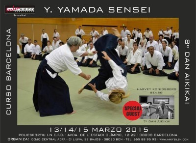 Aikido con Y. Yamada en Barcelona