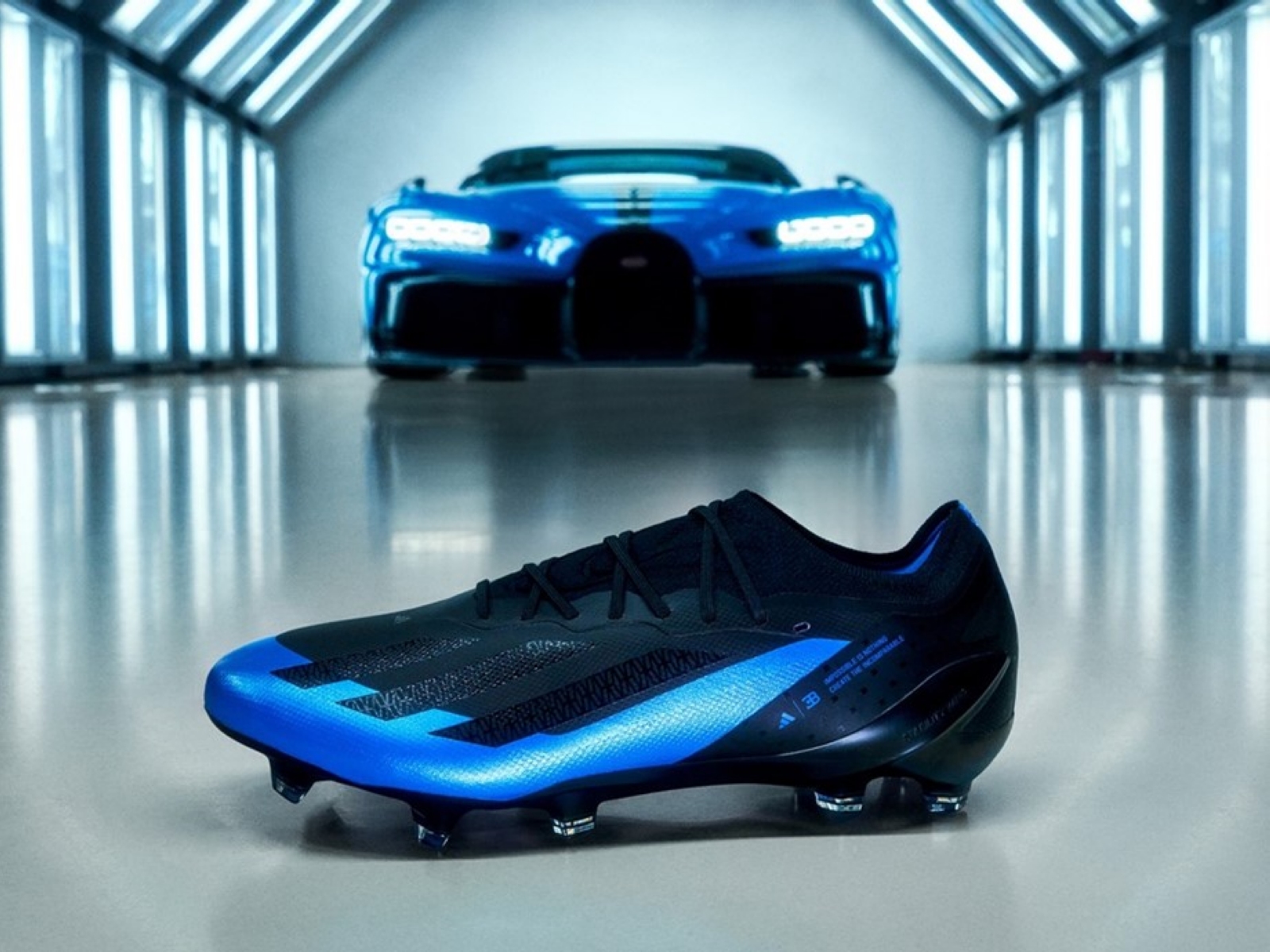 Bugatti y adidas crean una bota de fútbol de edición limitada