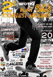 Competi de skate en Molins de Rei 2012