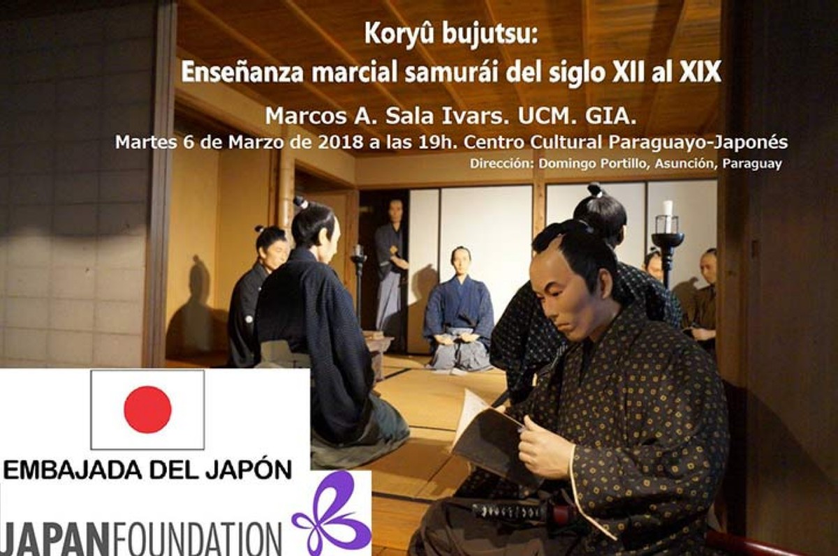 Conferencias sobre historia, arte y cultura samurái 