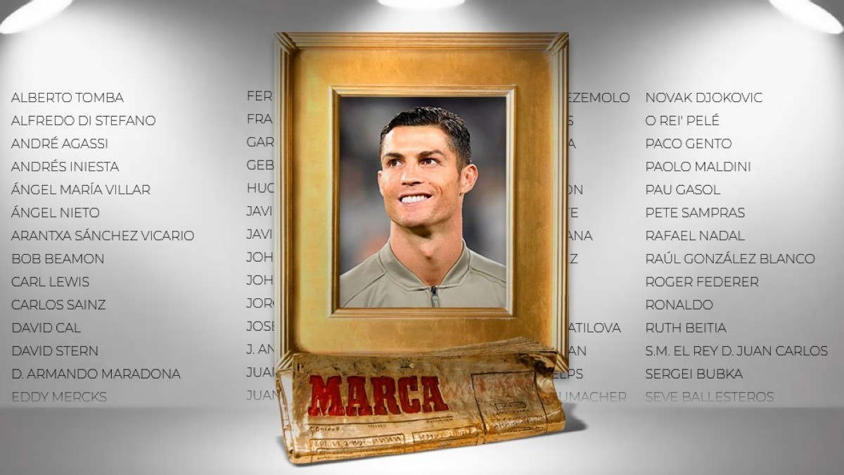 Cristiano Ronaldo recibe el MARCA Leyenda
