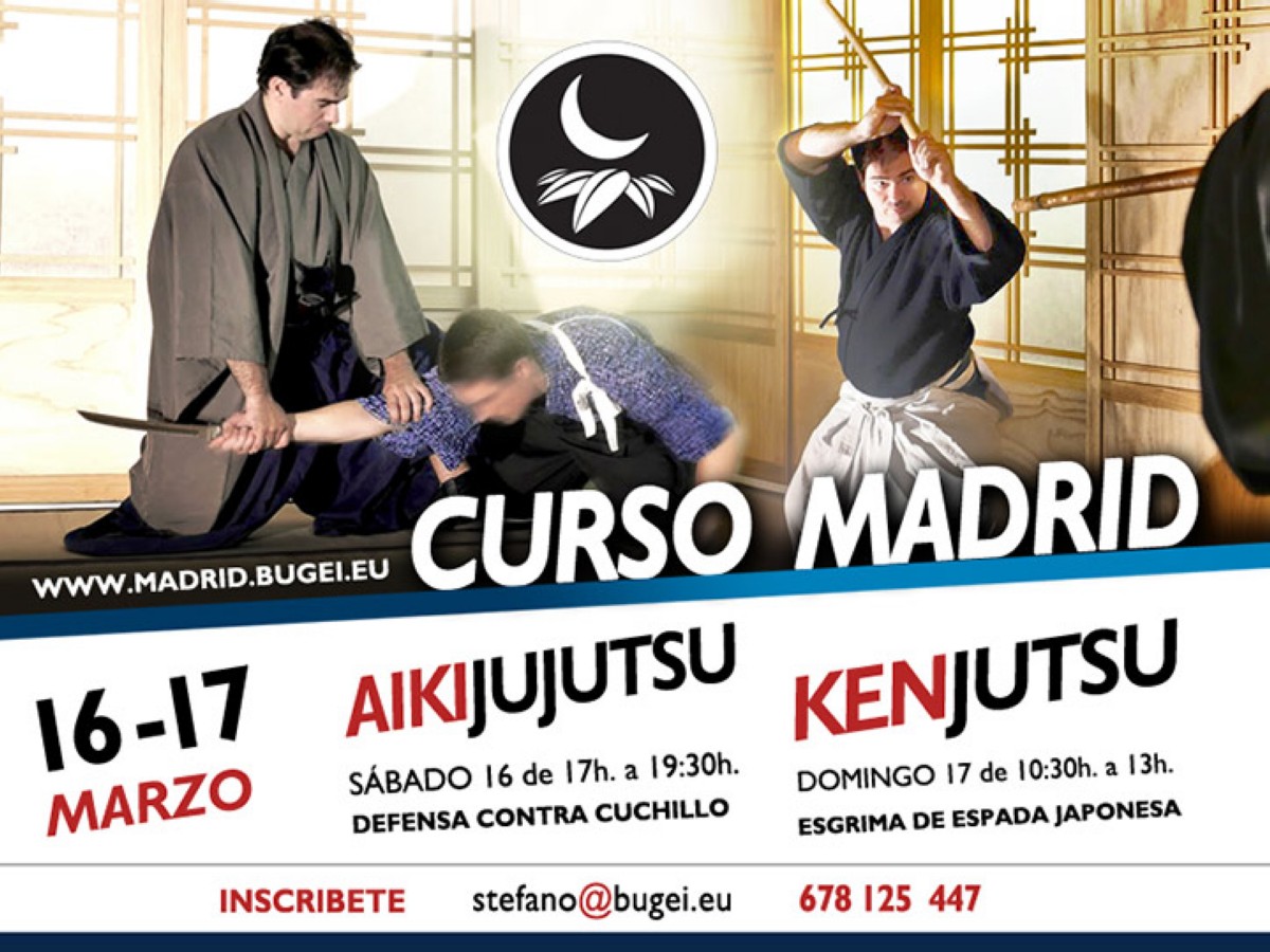 Curso de Aikijujutsu y Kenjutsu en Madrid