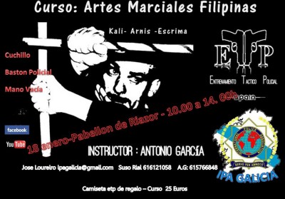 Curso de Artes Marciales Filipinas