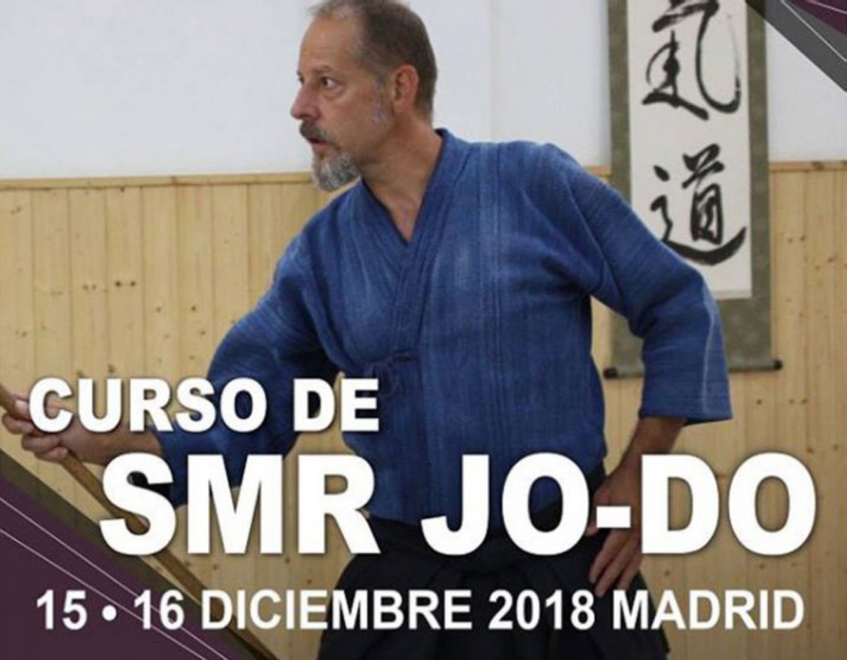 Curso de Jo-Do en Madrid con Vicente Borondo sensei (Menkyo Kaiden)