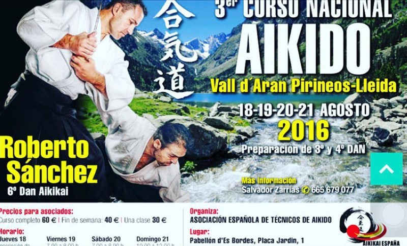 Curso nacional de Aikido