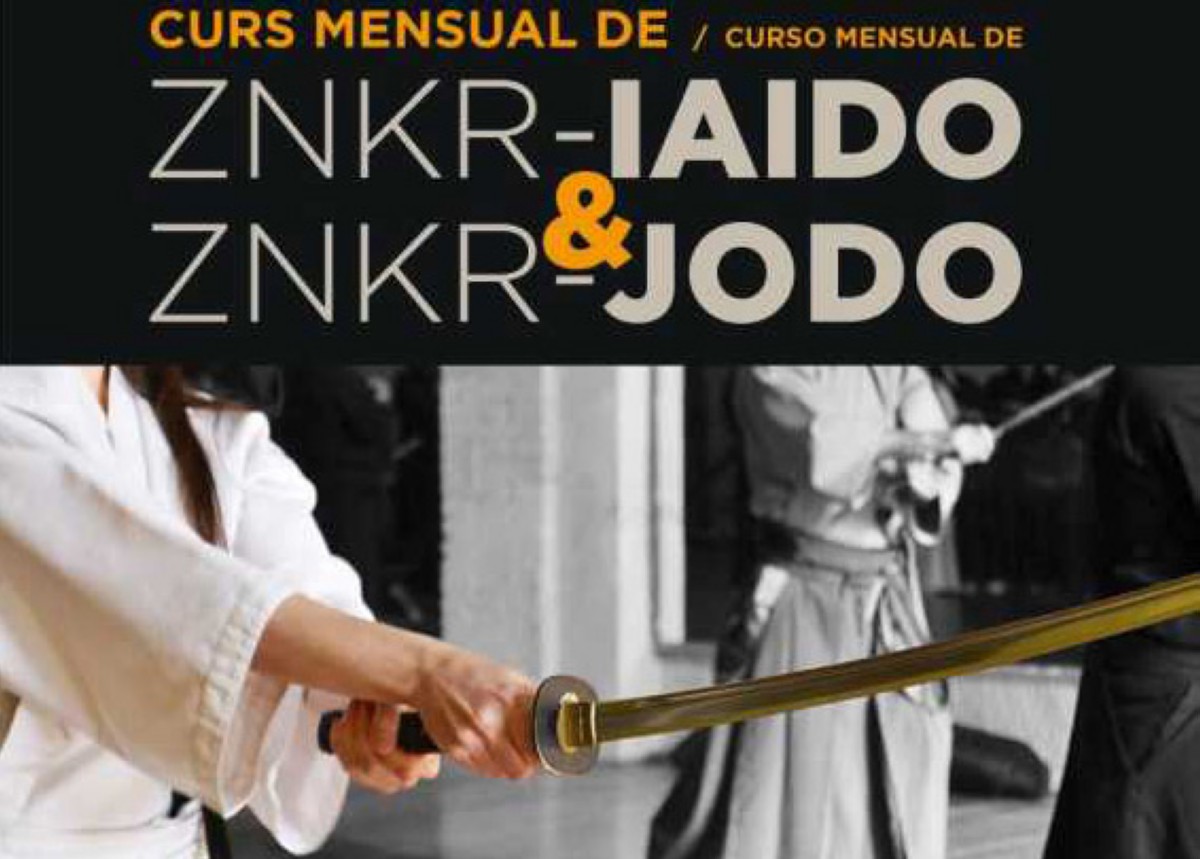 Curso ZNKR-Iaido/Jodo en Barcelona