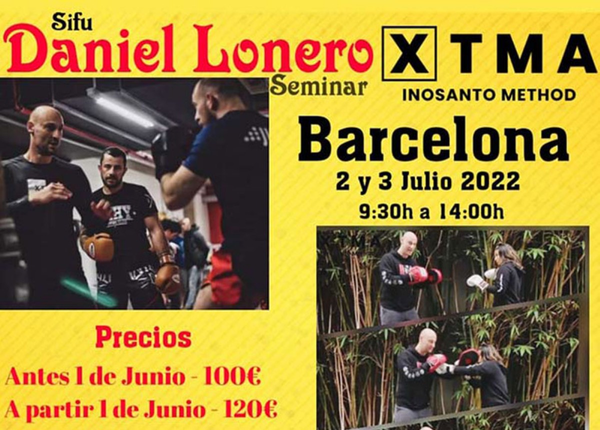 Daniel Lonero, seminario en Barcelona