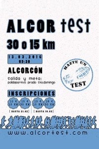 El ALCORtest una prueba de 15 ó 30 kilómetros 