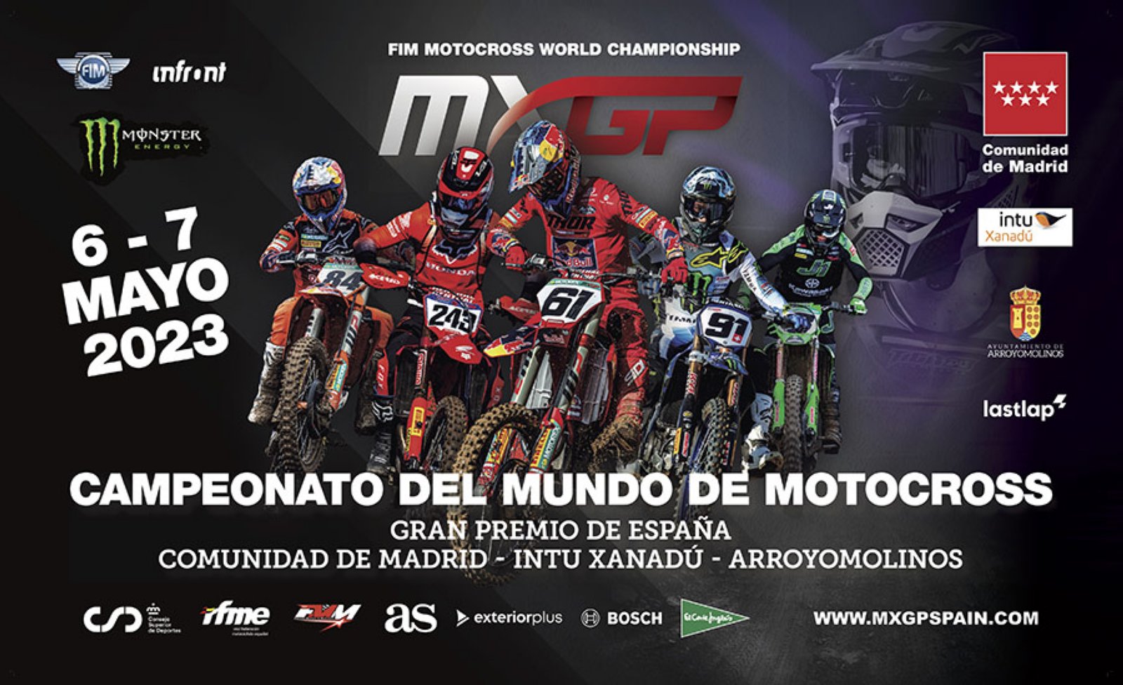 El mejor motocross del mundo vuelve a Madrid