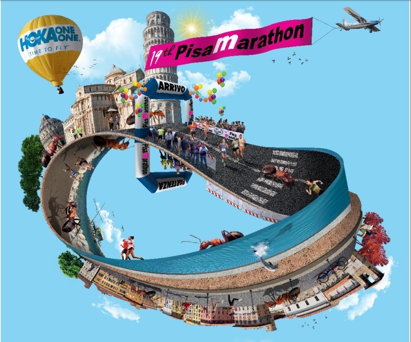 El Pisa Marathon 2017 (Italia)