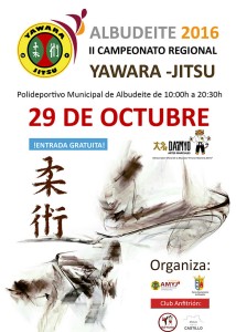 II Campeonato Regional de Yawara- Jitsu Albudeite 2016