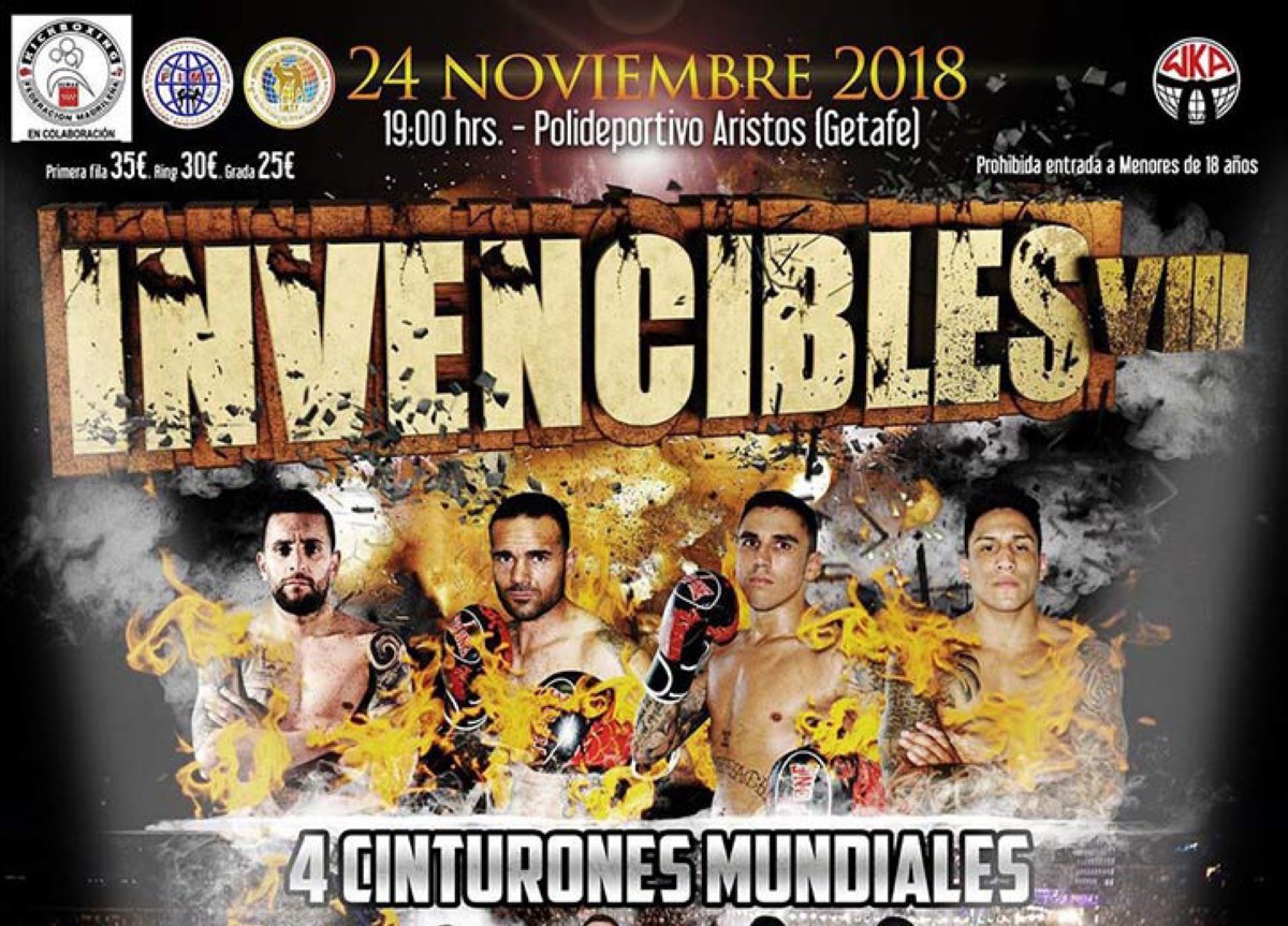 Invencibles VIII (Muay Thai y Kickboxing)